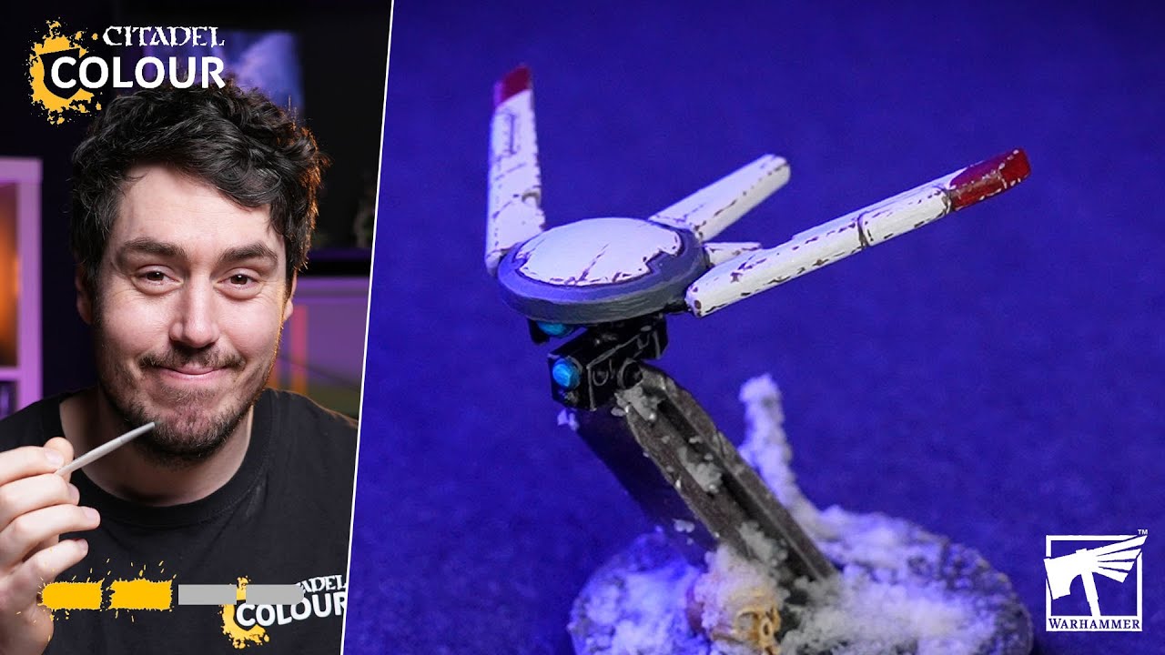 How To Paint: Vespid Stingwings Oversight Drone | Intermediate | Warhammer 40,000