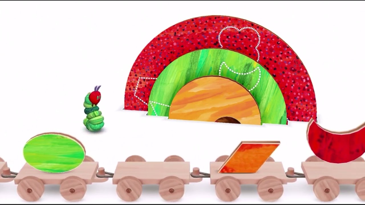 The Very Hungry Caterpillar -Shapes and Colors FULLL GAME | Learn Shapes, Colors, Sizes and Patterns