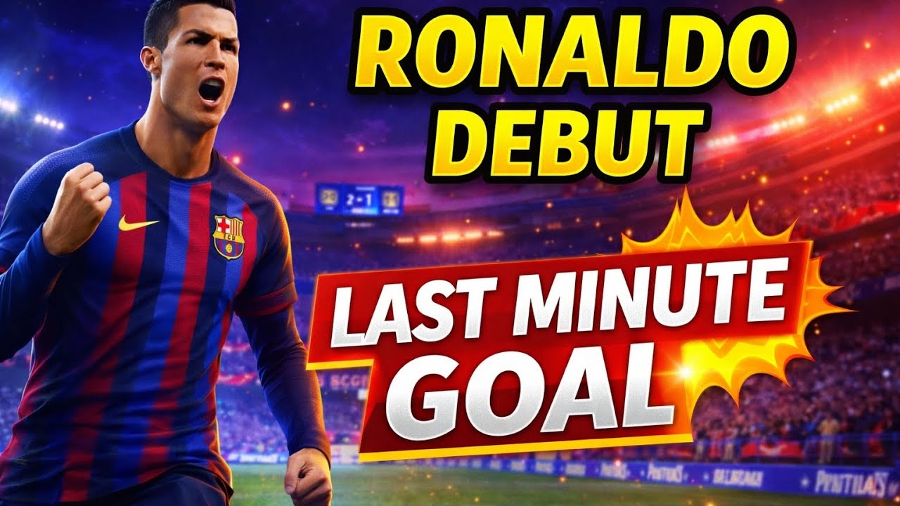 Season 3 Begins! Ronaldo Debut for Barcelona & Last Minute Winner | eFootball Mobile
