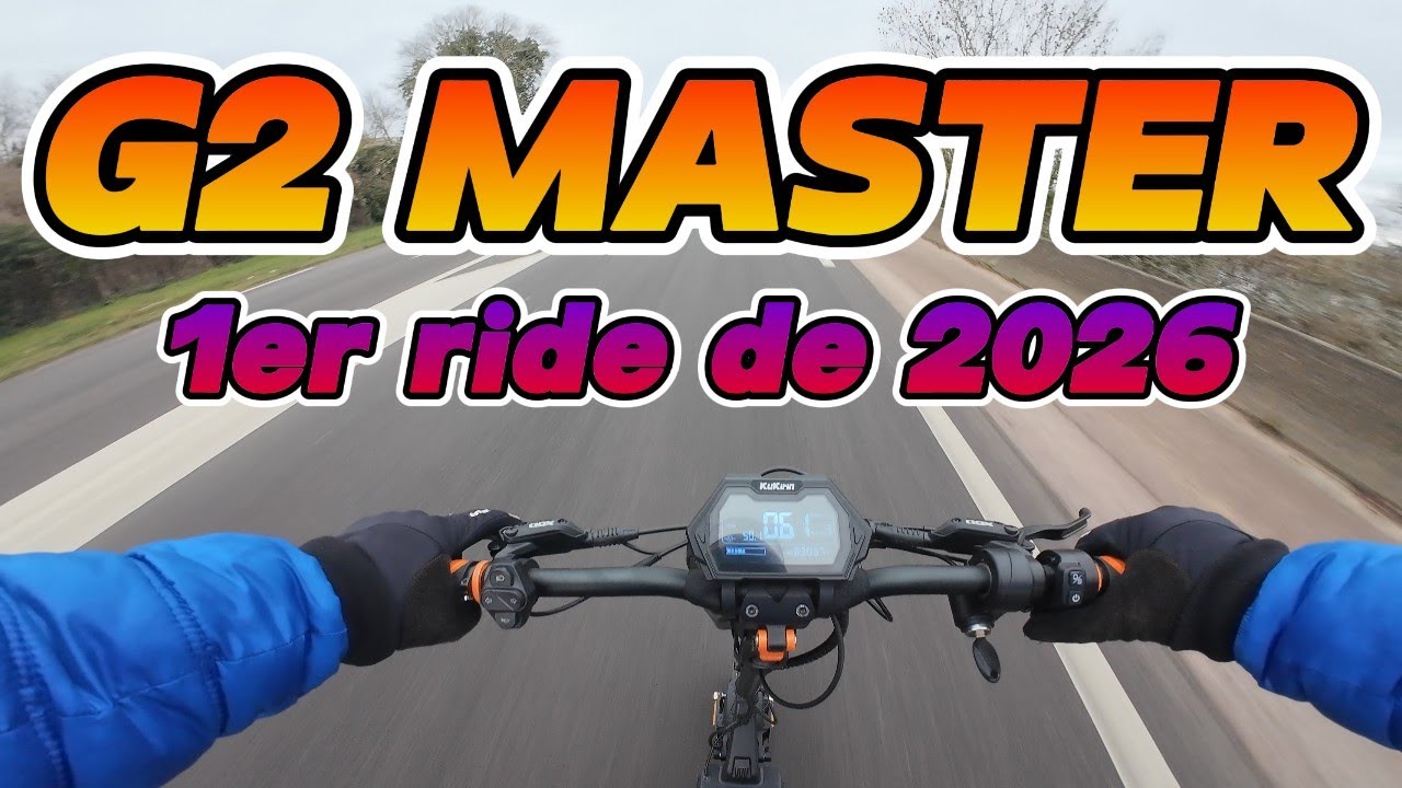 G2 MASTER 1ER RIDE DE 2026 #trottinetteelectrique