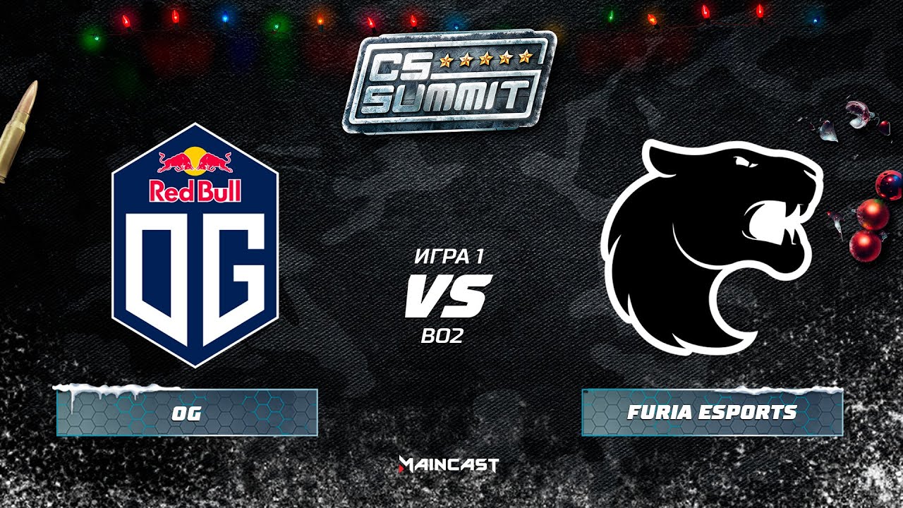 OG vs FURIA Esports [Map 1, Overpass] (Best of 2) cs_summit 5