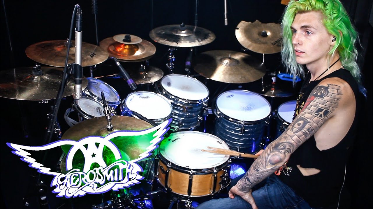Kyle Brian - Aerosmith - Walk This Way (Drum Cover)