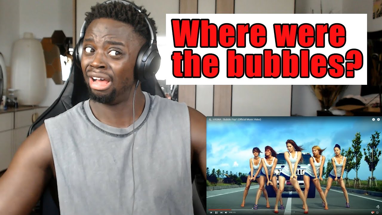 HYUNA - 'Bubble Pop!' (Official Music Video)  REACTION!!!