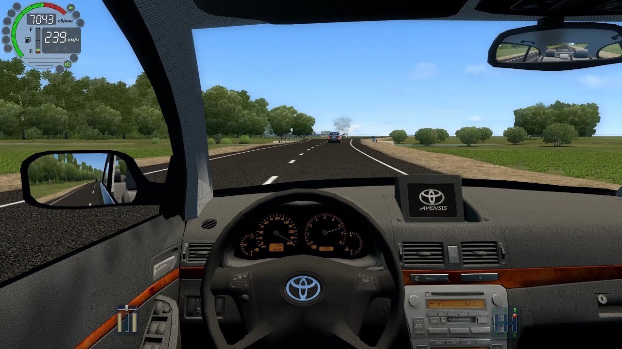 City Car Driving - Toyota Avensis | Fast Driving