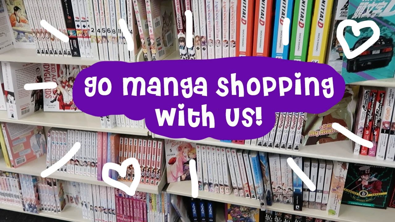 Let's Go Manga Shopping! | Manga & Book Haul