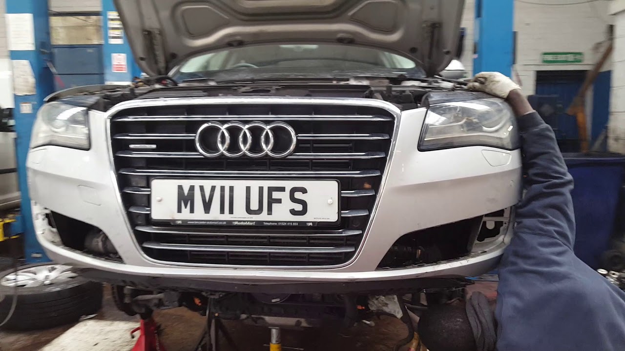 Audi a8 engine removal