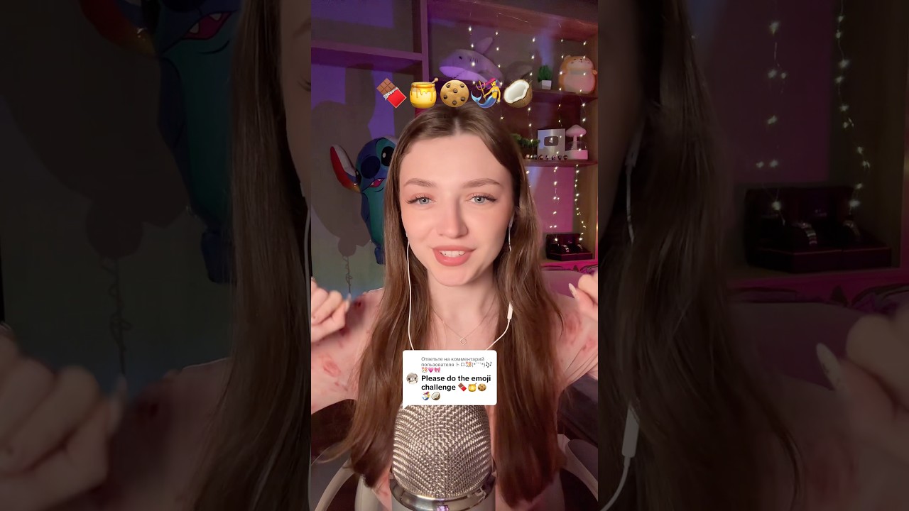 Emoji challenge #asmr #asmrsounds #asmrrelax #asmrsleep #relax #tingles #asmrvideo #relaxingvideos