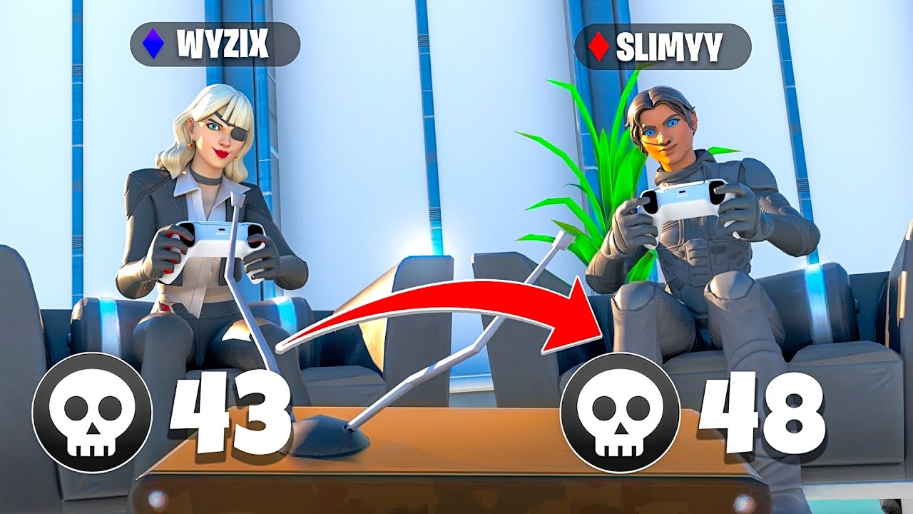 Qui FERA le PLUS de KILL en RELOAD DUO entre Wyzix et @slimyyfnr?