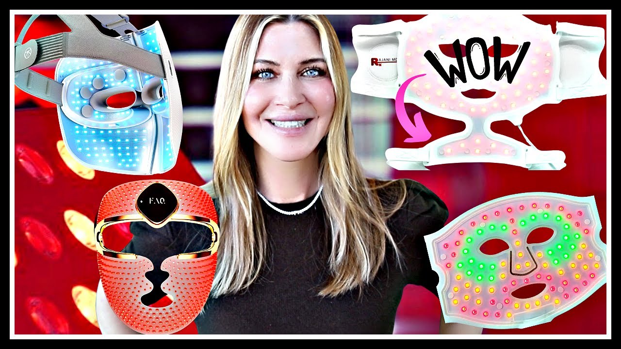 Что нового в светодиодной косметике? 4 МАСКИ, которые МЕНЯЮТ ИГРУ 🤯 Доктор Раджани | Therabody | ...
