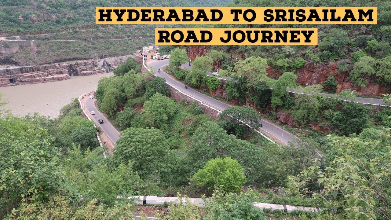 Hyderabad to Srisailam full Road journey video || Srisailam Trip
