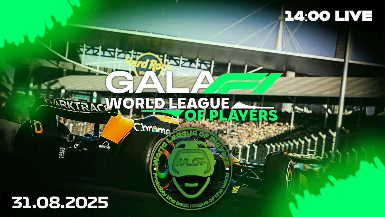 🏎️ Gala F1 World League of Players 2025 | season 7 | Prezentacja Zespoł&oacute;w & Kierowc&oacute;w