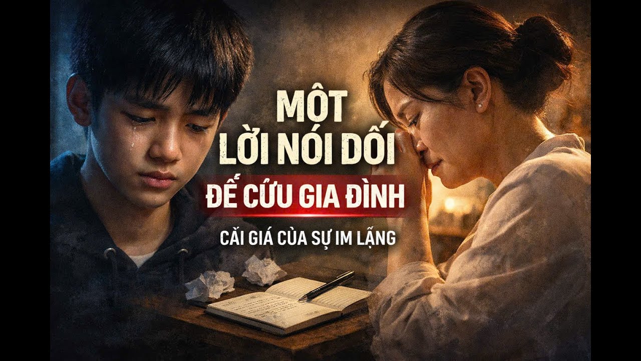 Một Lời Nói Dối Để Cứu Gia Đình | Cái Giá Phải Trả Khi Một Đứa Trẻ Gánh Thay Người Lớn#chuyen #