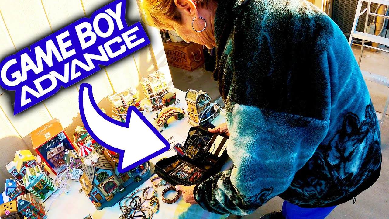 We bought grandma's video game stash! Garage Sales!