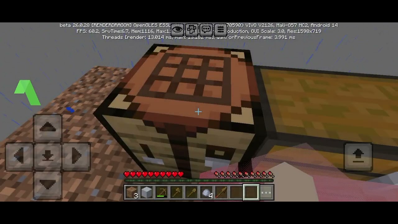 I played Minecraft one block party one 
