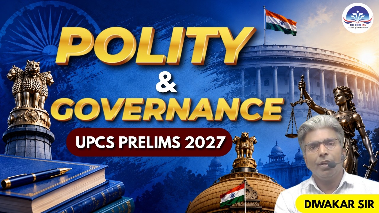 🔥 Polity & Governance for UPSC Prelims 2027 | Complete Strategy, Concepts & PYQs | Diwakar Sir