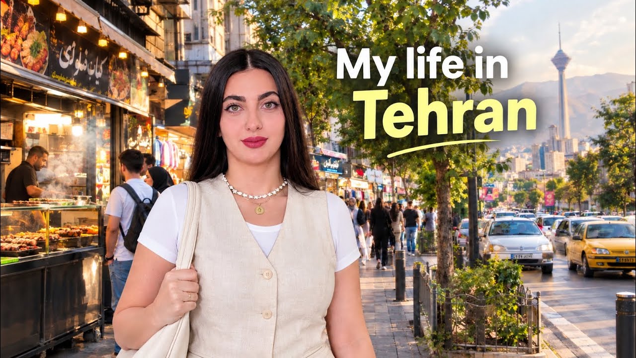 Inside Tehran 🇮🇷 | Street Food, City Lights & Everyday Life