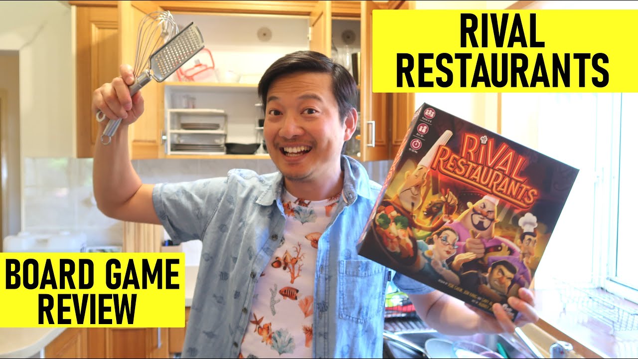 Rival Restaurants Board Game Review | How to Play | Top Party Games