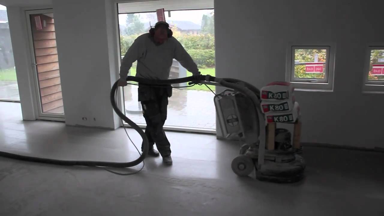 Poleret beton som CS Colorscreed