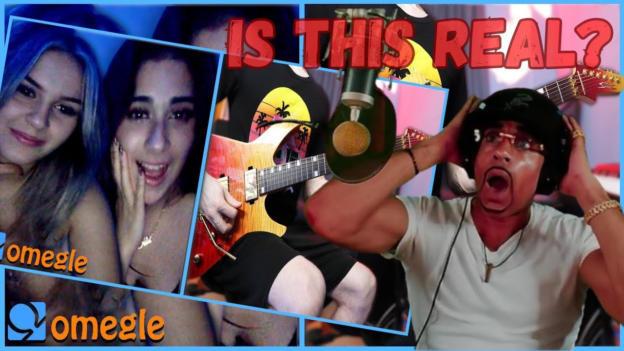 First Time Reaction TheDooo Guitarist flexes his perfect pitch on Omegle