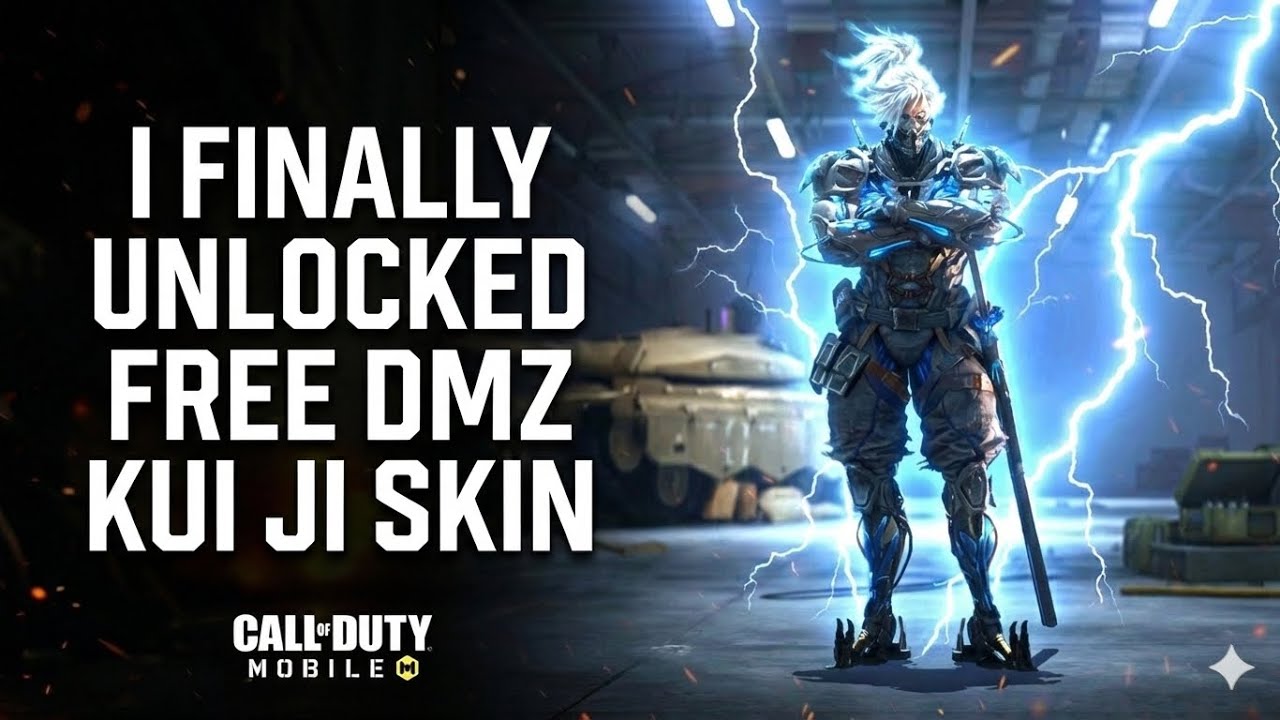 I FINALLY got Kui Ji skin (and Ranked Top 1000) in CODM DMZ