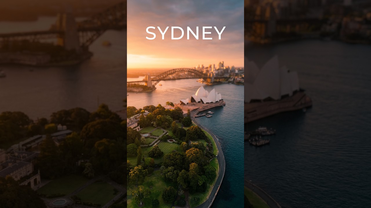 Welcome to Sydney, Australia | Stunning City Tour in 4K #travel #operahouse #sydney