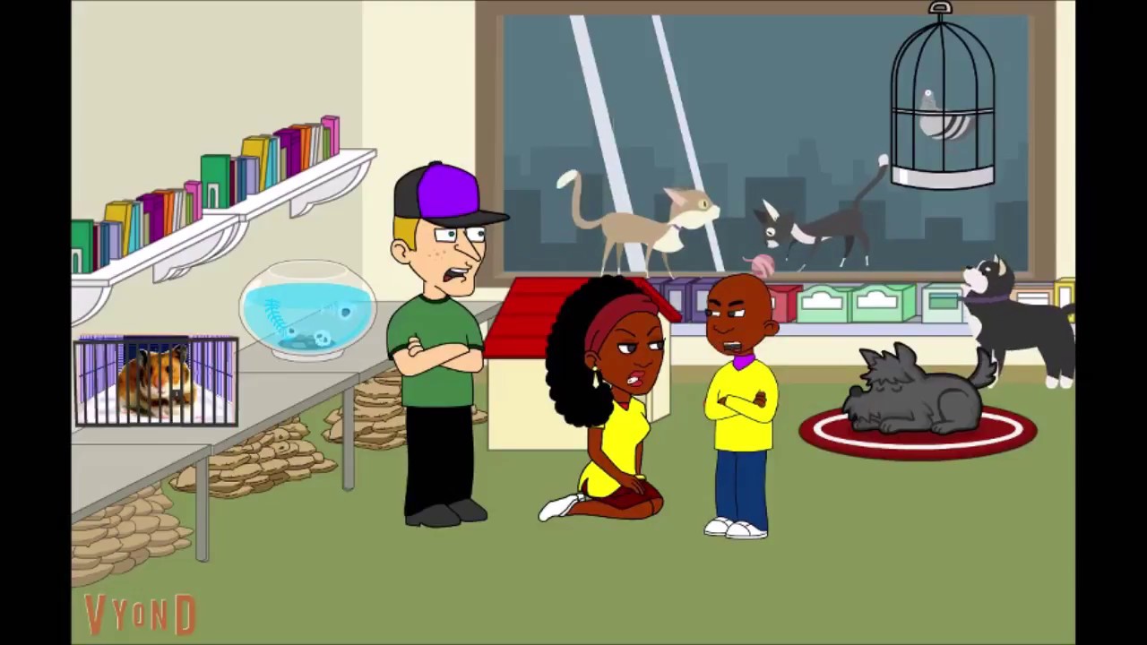 Little Bill Misbehaves At The Pet Store (African Vulture Re-Upload)