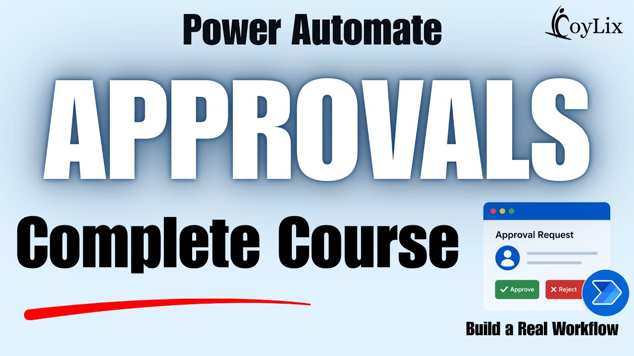Power Automate Approvals Complete Course | Build a Real-World Approval Workflow (2026)