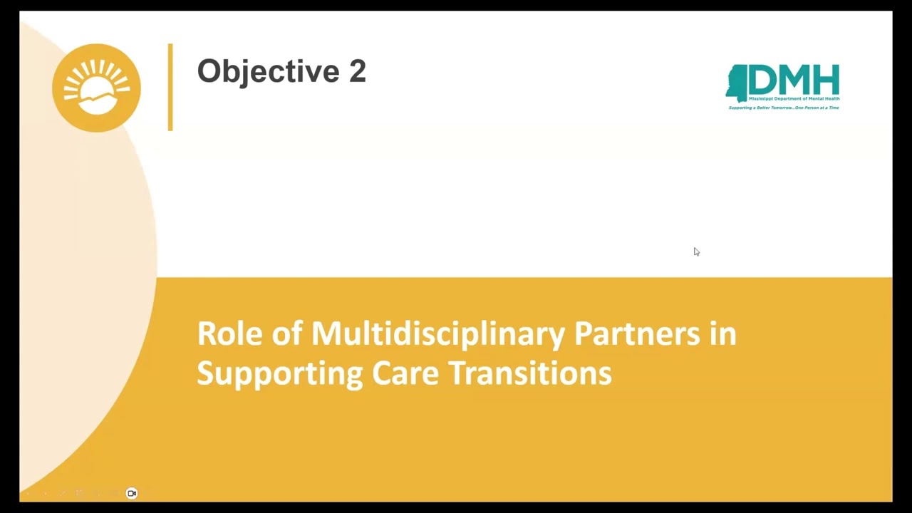 Crisis Training Baseline Module 1 - Continuity of Care in Mississippi’s Crisis Response System