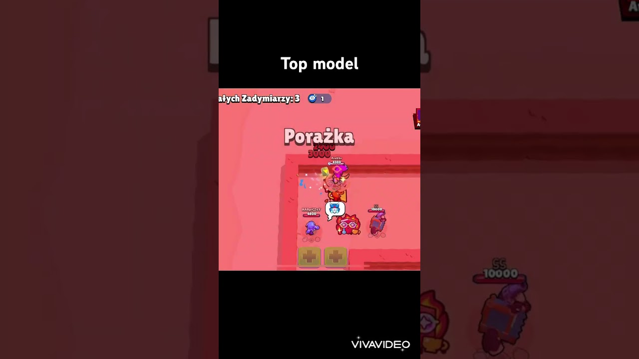 Top model w brawl stars #brawlstars #brawlstarspolska #shorts #śmieszne #śmiesznekoty #dlaciebie