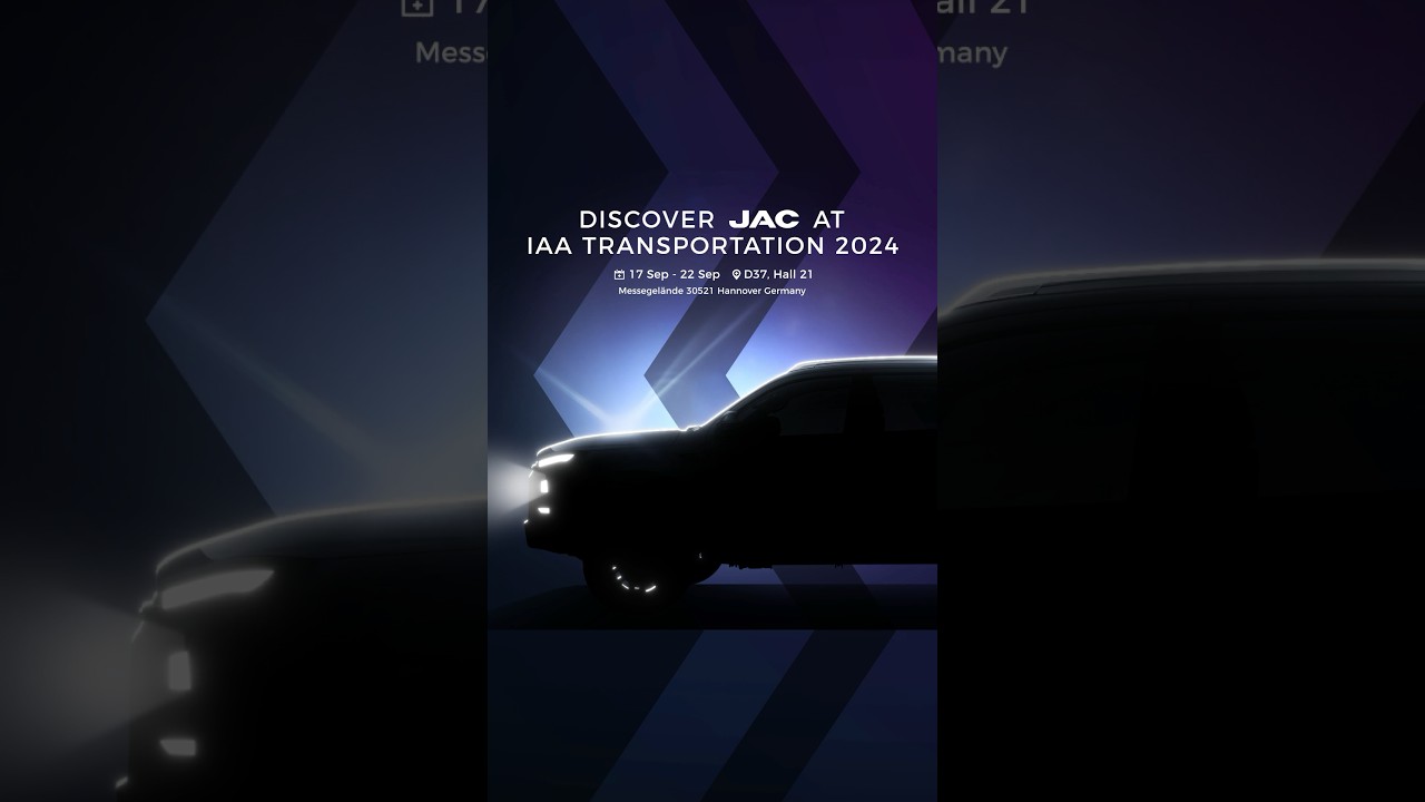 Something exciting is coming from JAC. Stay tuned! #JAC #IAA2024 #BetterDriveBetterLife