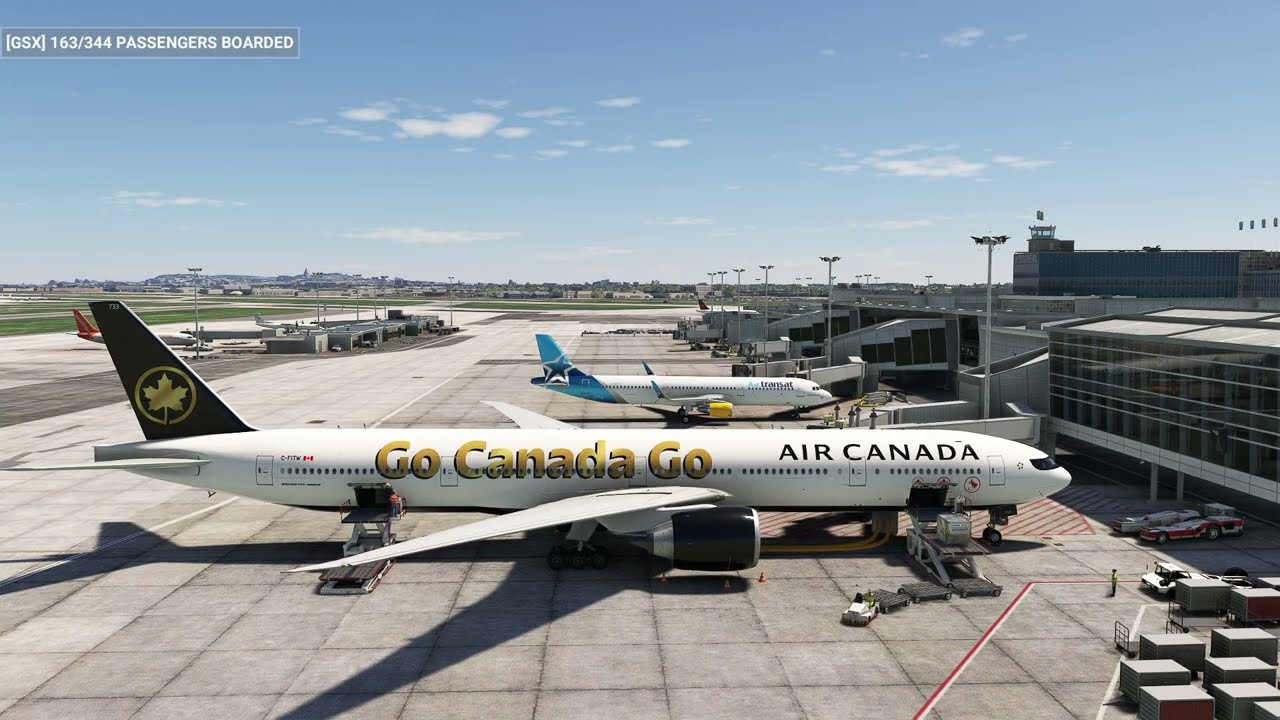 Air Canada B777-300ER C-FITW 28 JUN - Montreal Canada To Tokyo Narita Japan
