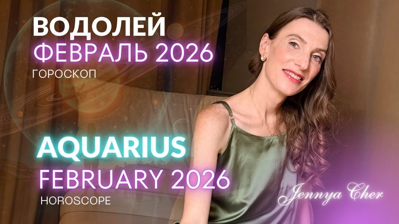 ВОДОЛЕЙ - Гороскоп на февраль 2026 года 🔥Коридор затмений - Разворот Урана - Сатурн в Овне
