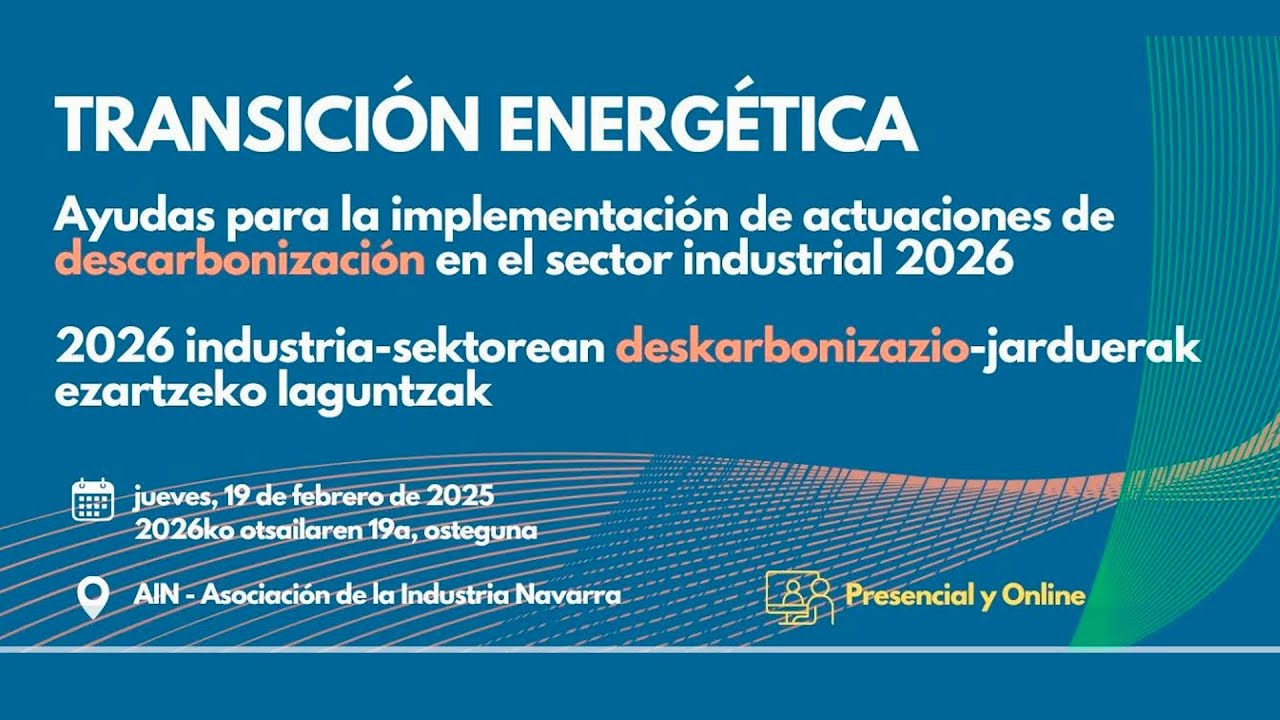 Ayudas para la implementación de actuaciones de descarbonización en el sector industrial 2025-2026