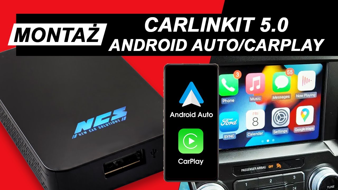 CARLINKIT 5.0 | Bezprzewodowy Android Auto/CarPlay instalacja, podłączenie, aktualizacja.