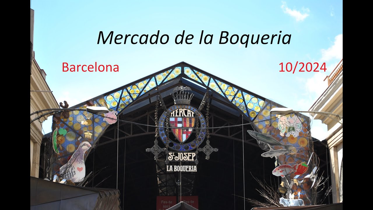 Mercat St Josep - Pasear en el famoso Mercado de la Boqueria el mercado mas iconico de Barcelona