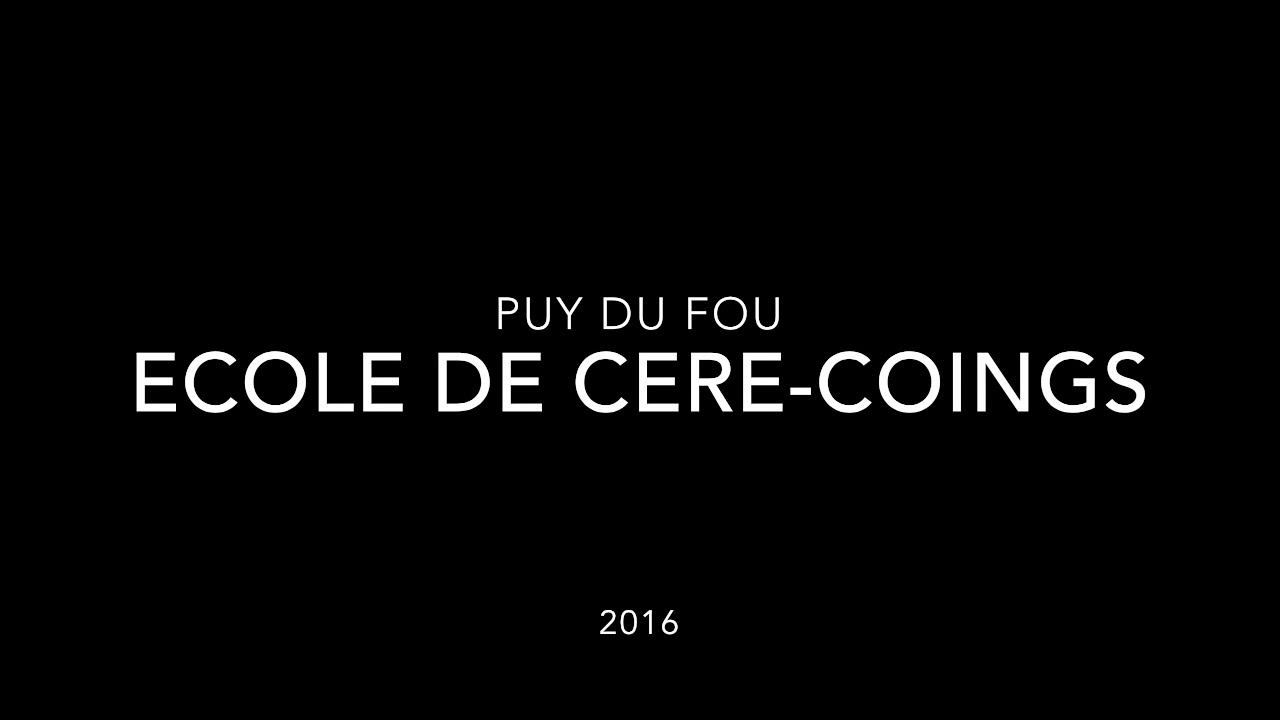 Puy du Fou   Ecole CERE COINGS Séjour 21 et 22 avril 2016