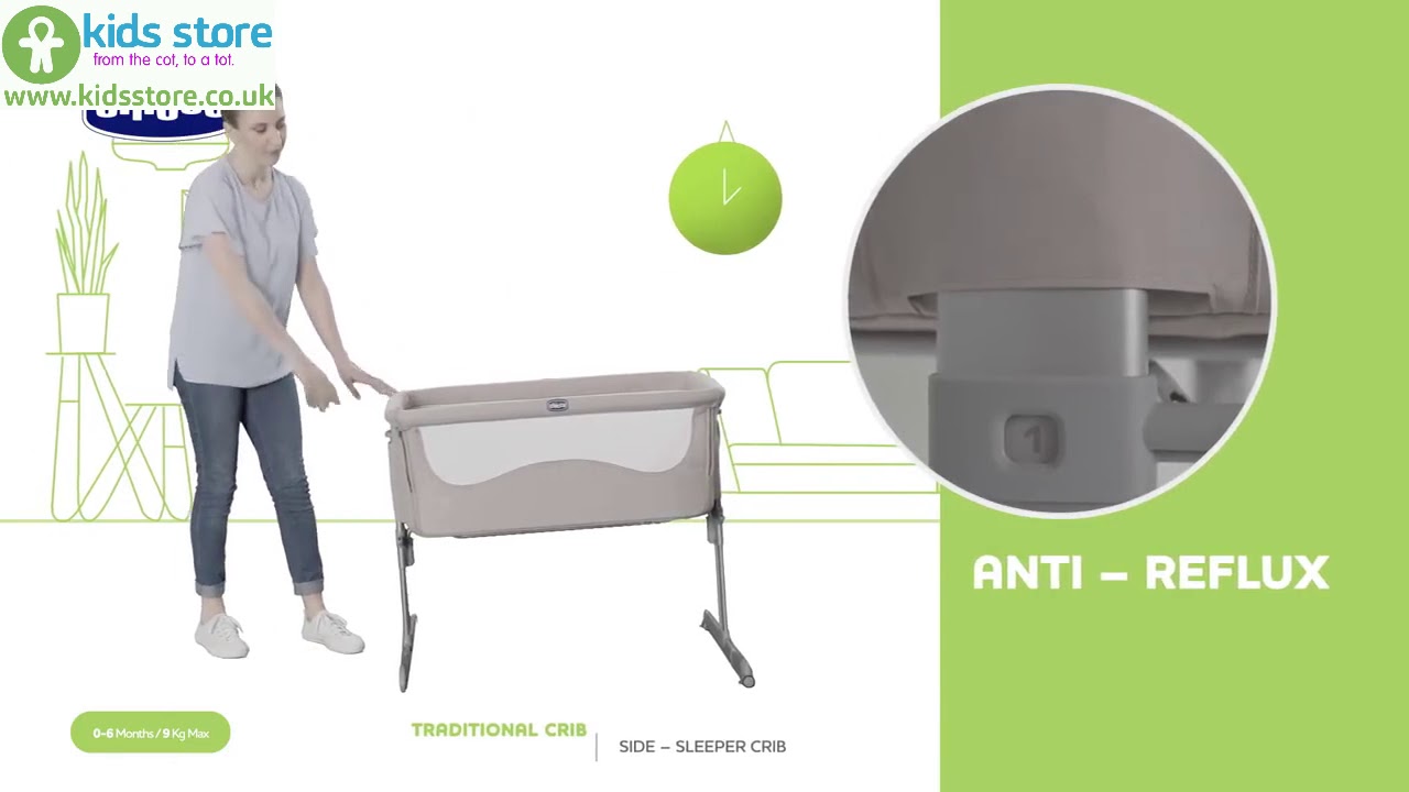 Chicco Next2Me Bedside crib - How to install  and assemble it
