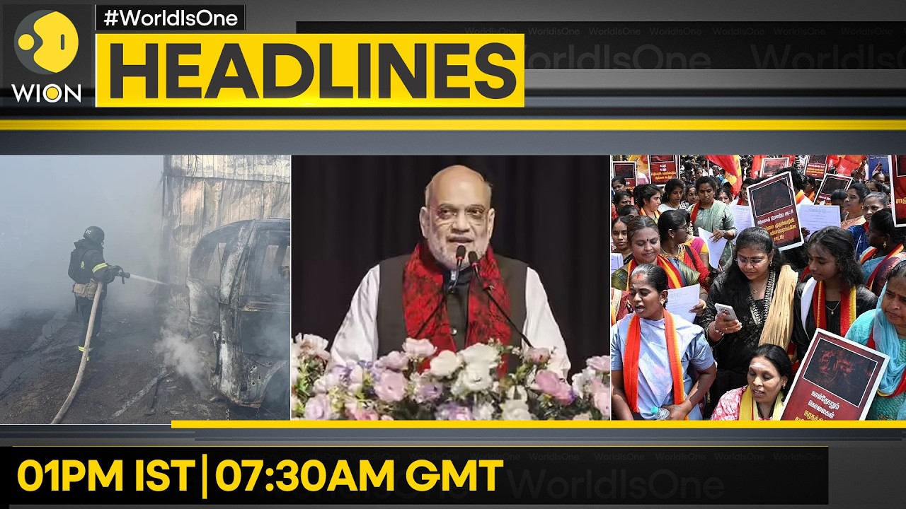 TVK Workers Protest Outside Lok Bhavan | Kolkata: Amit Shah Prays Ahead of BJP Meet | WION HEADLINES