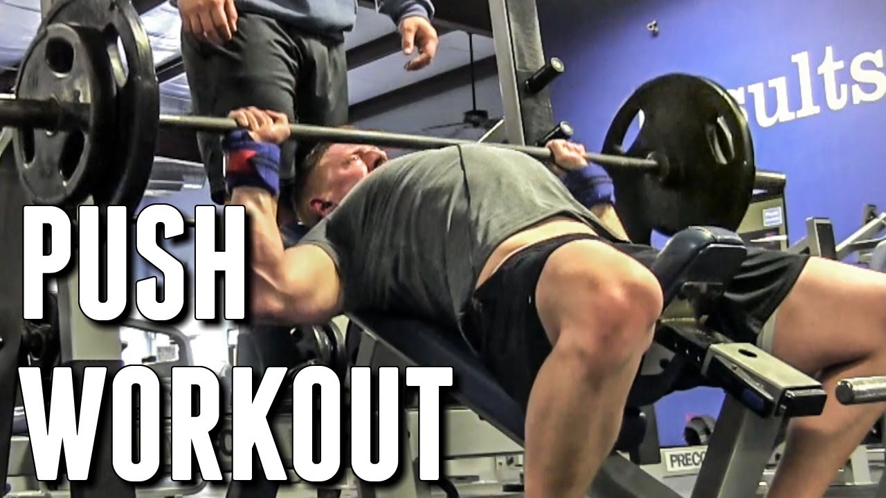 CHEST / SHOULDERS PUSH WORKOUT & NEW TRAINING PLANS