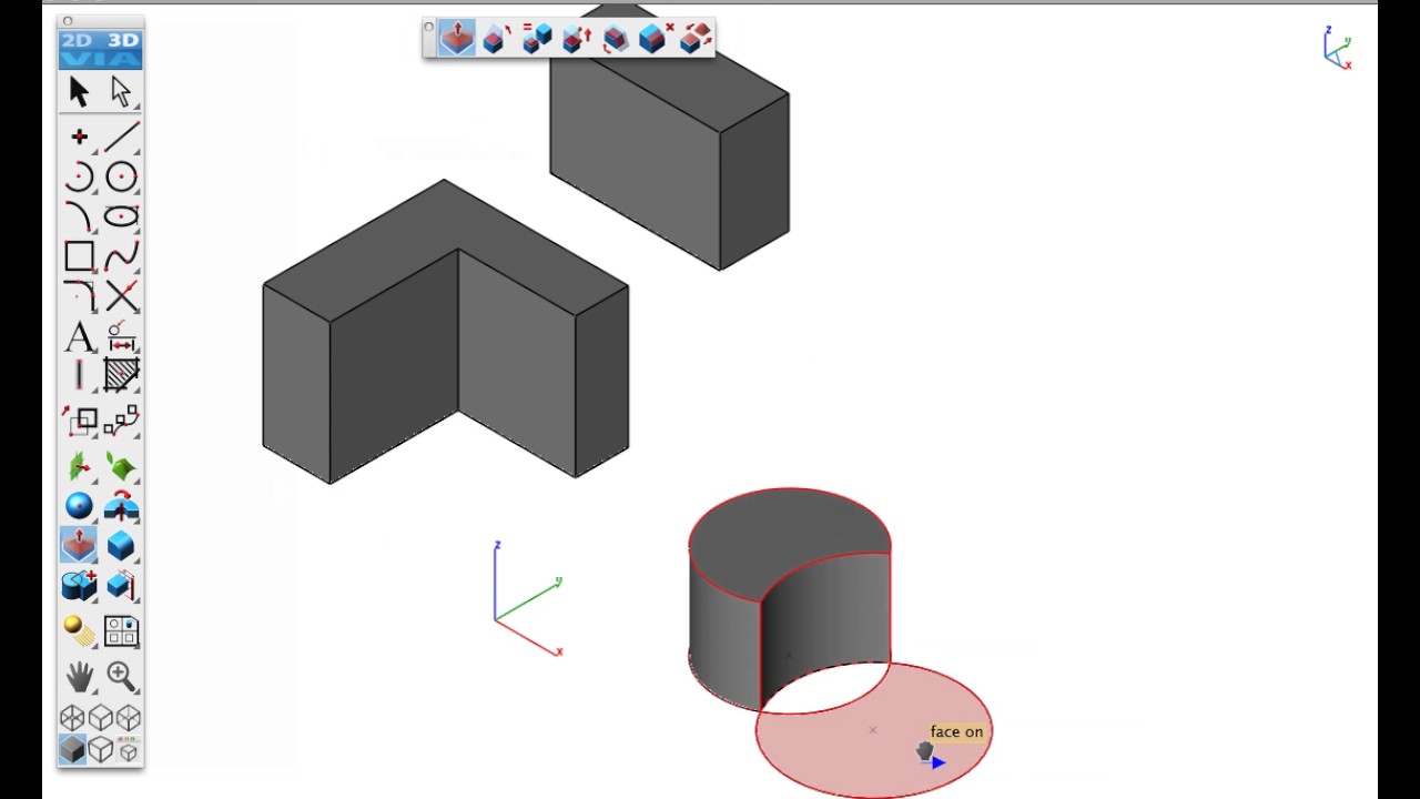 Push/Pull with ViaCAD