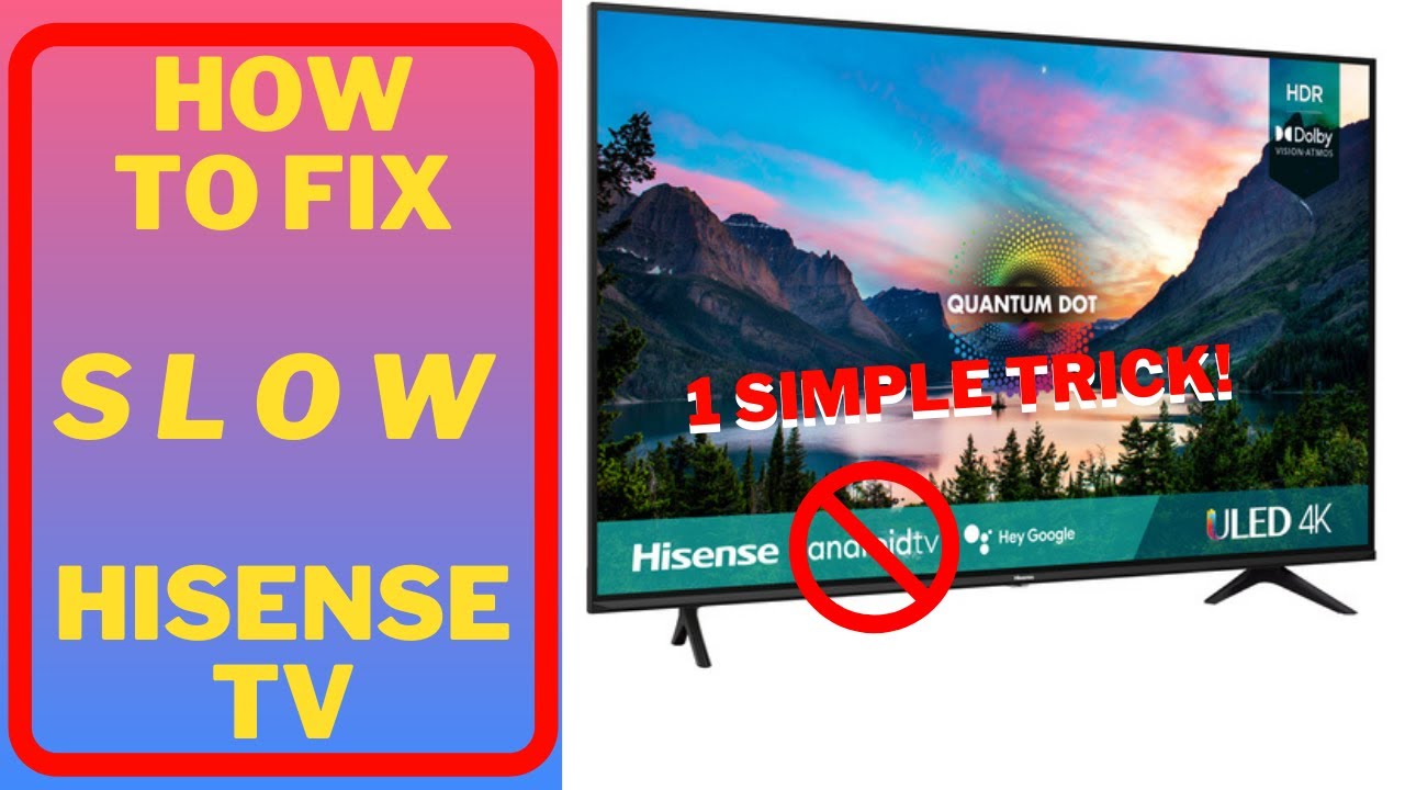 Как исправить медленный телевизор Hisense. Ваш телевизор Hisense Android TV тормозит и не реагирует? 1 простой трюк!