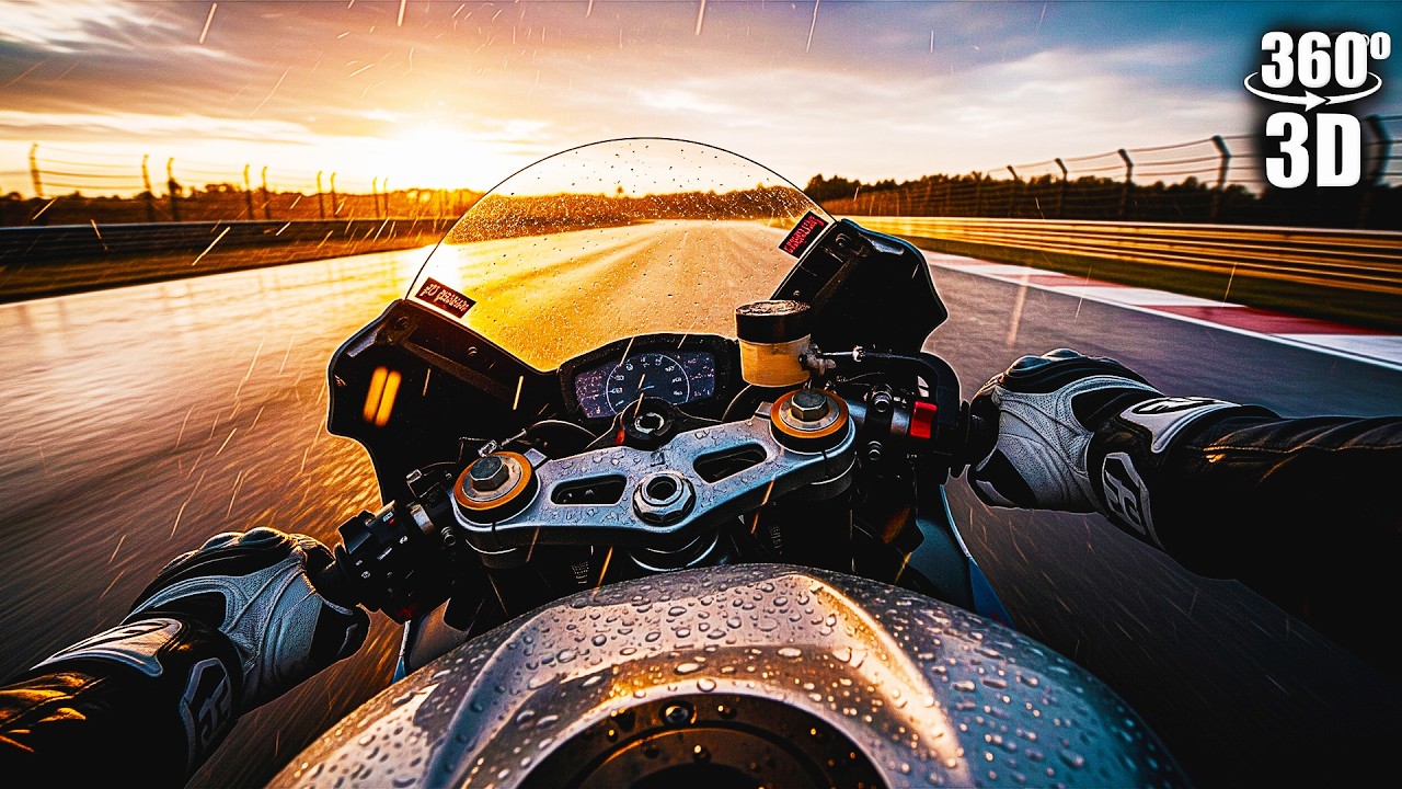 360° VR Motorcycle Racing Insane Experience | First Person VR Video