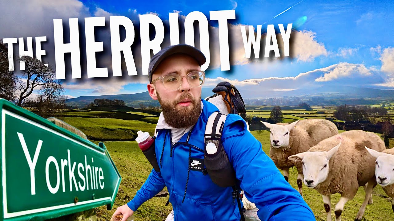 Solo Backpacking THE HERRIOT WAY in WINTER 🥶⛺️