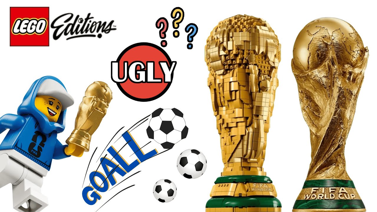 LEGO FIFA Trophy 43020 Revealed — Fans Are Already Calling It Ugly! Is it?