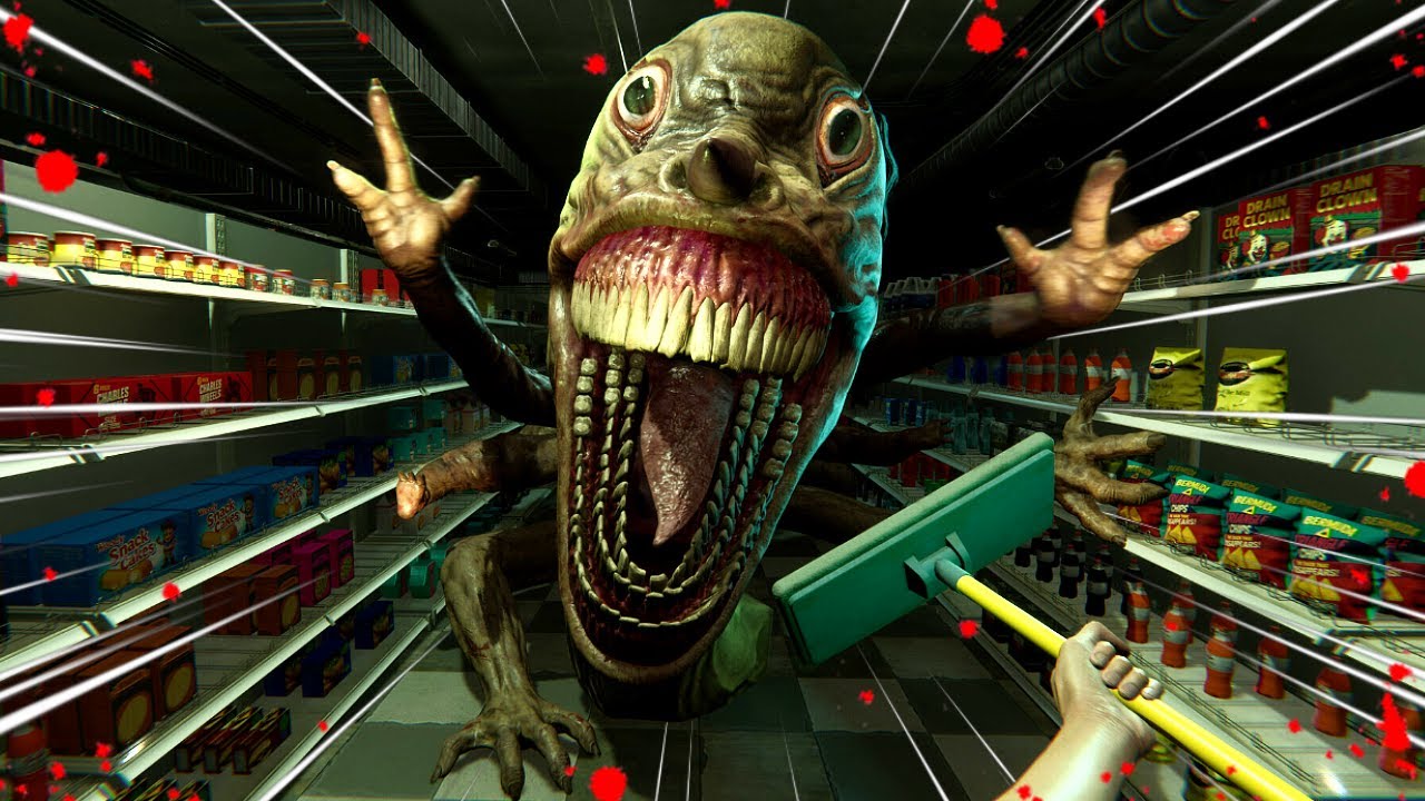 SUPERMARKET SIMULATOR HORROR GAME!!! || HELLMART | Full Demo | No Commentary