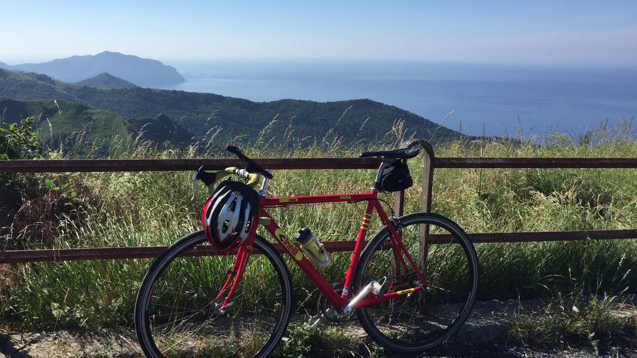 Salita In Bici al monte fasce da Genova a Uscio
