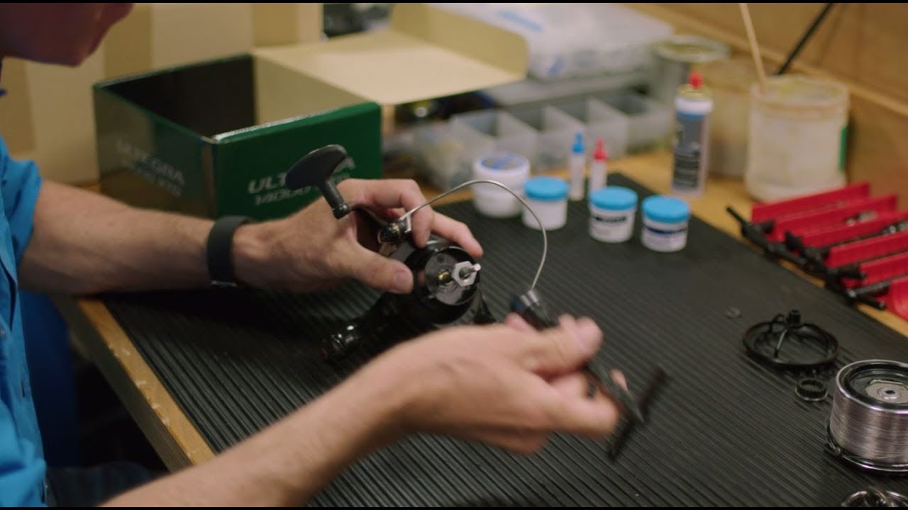 SHIMANO keeps the angler fishing - service video