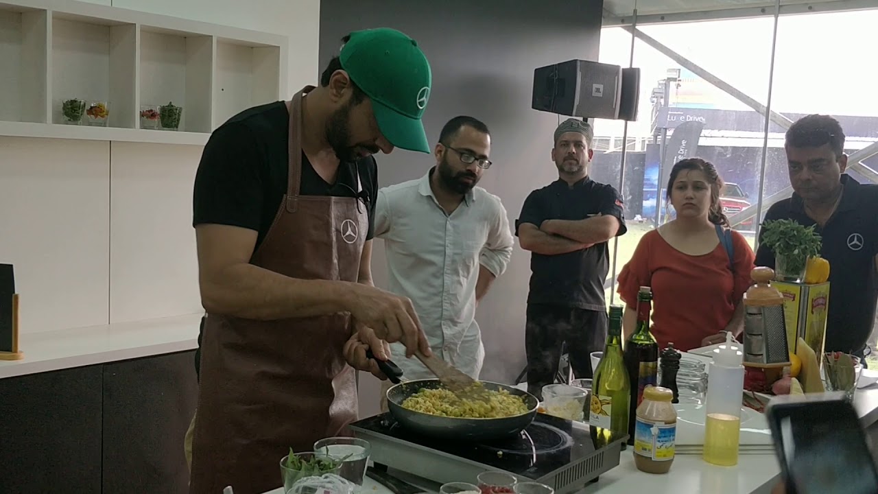 Chef Ranveer brar cooks grainless rissotto