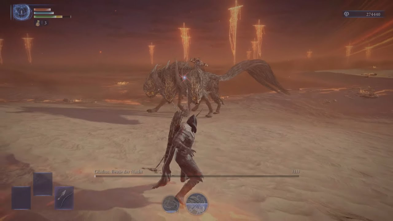 Elden Ring Nightreign - Tricephalos (Solo Level 1)