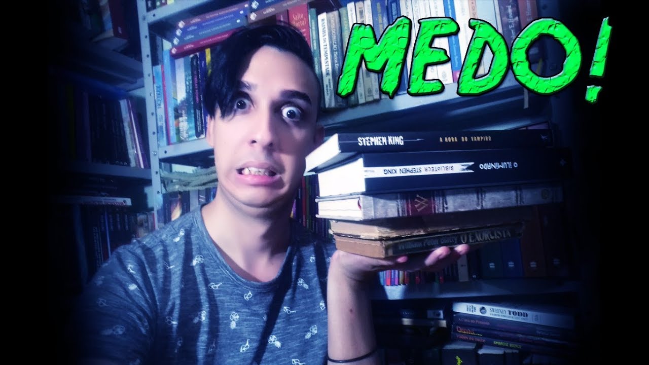 TOP 5 LIVROS DE TERROR QUE ME DERAM MEDO